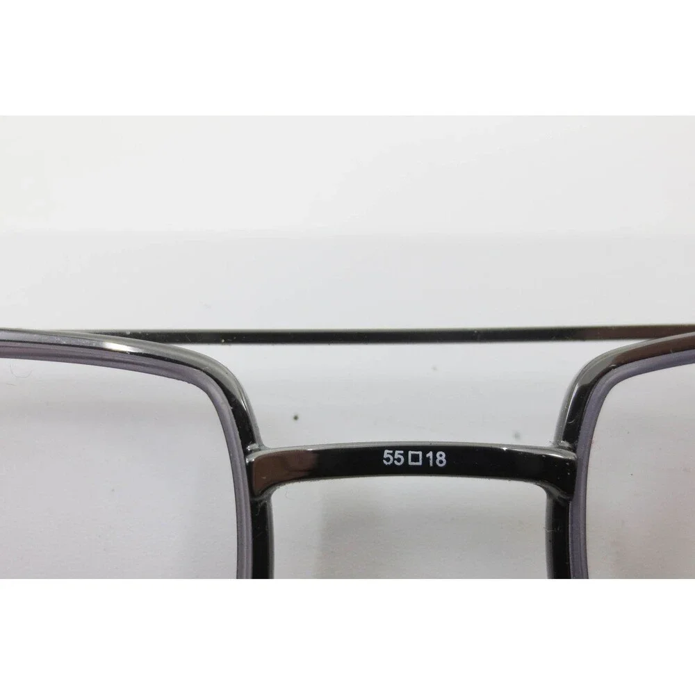 Police VPLR81K Eyeglass Frames Gunmetal Navigator Semi-Rimless 55-18-145